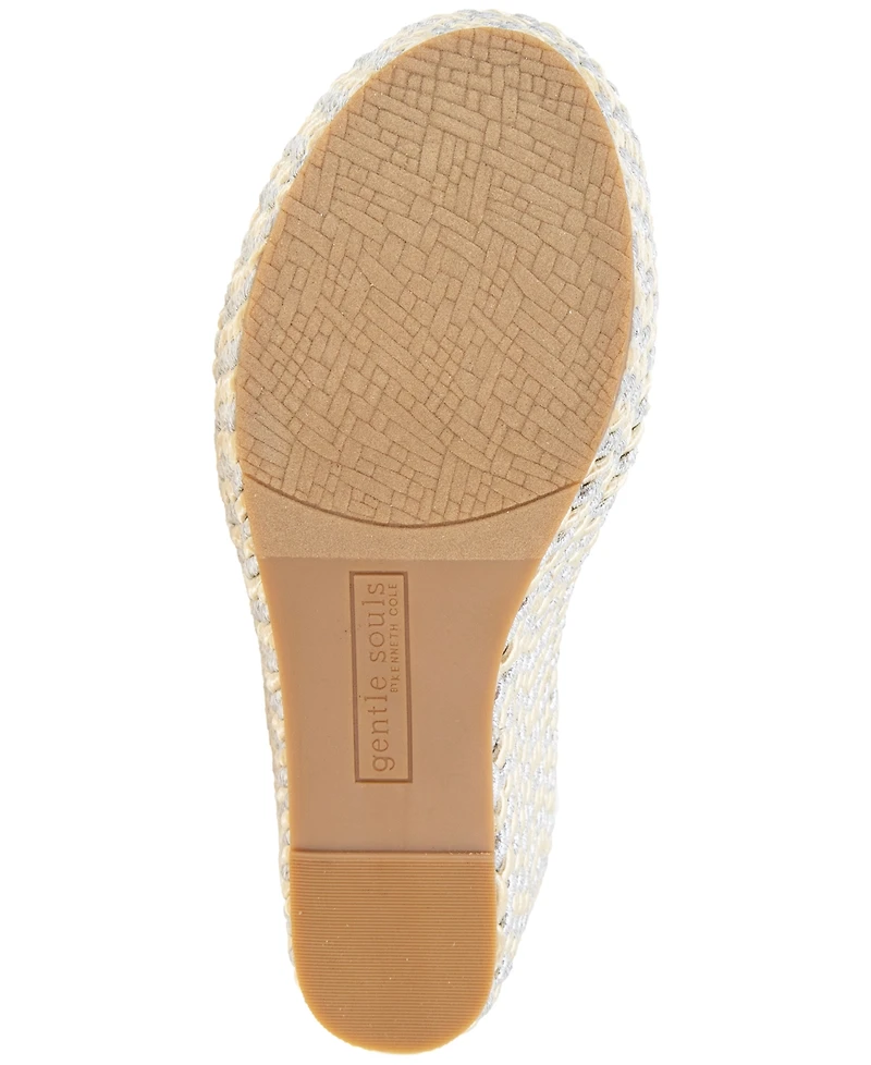 Gentle Souls Women's Nola Platform Wedge Sandals