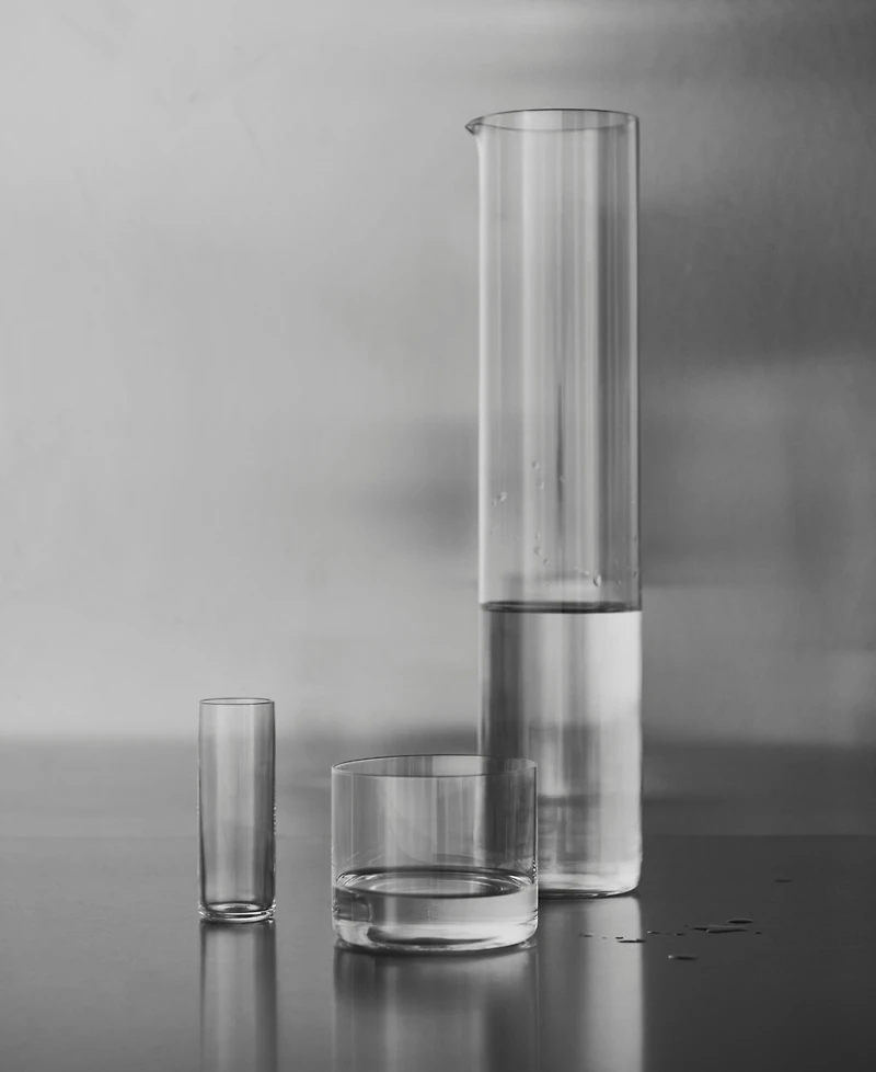 Orrefors Geometry Shot Glass, Set of 2