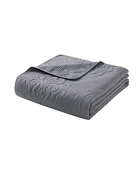 Vcny Home Solomun Pinsonic Damask 3-Pc. Quilt Set