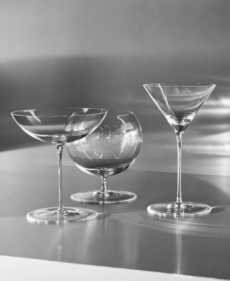 Orrefors Geometry Cocktail Glass, Set of 2