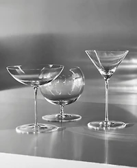 Orrefors Geometry Cocktail Glass, Set of 2