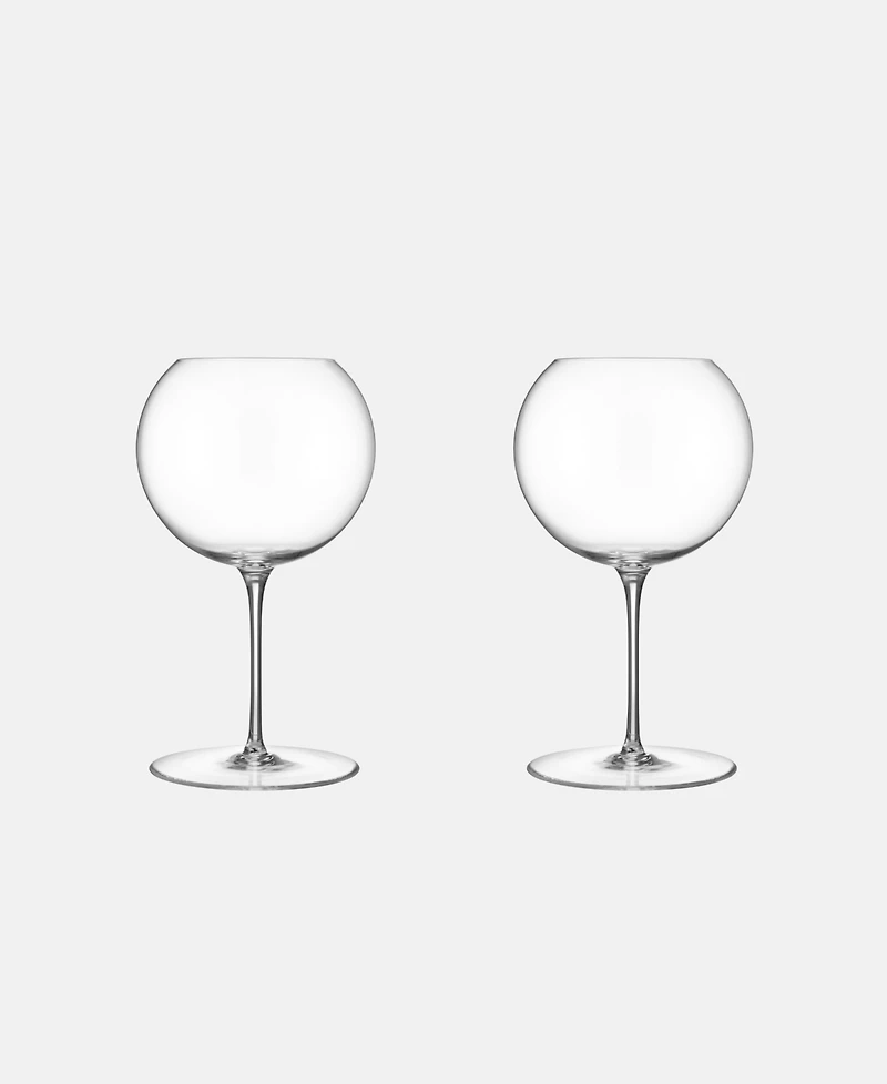 Orrefors Geometry Wine Glass