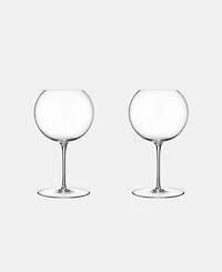 Orrefors Geometry Wine Glass