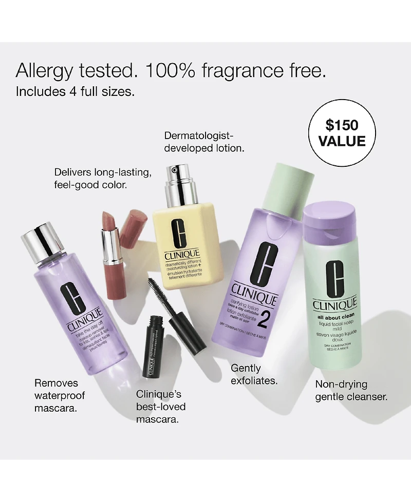 Clinique 6-Pc. Icons Skincare & Makeup Set