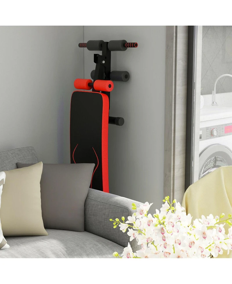 Folding Weight Bench Adjustable Sit-up Board Workout Slant Bench