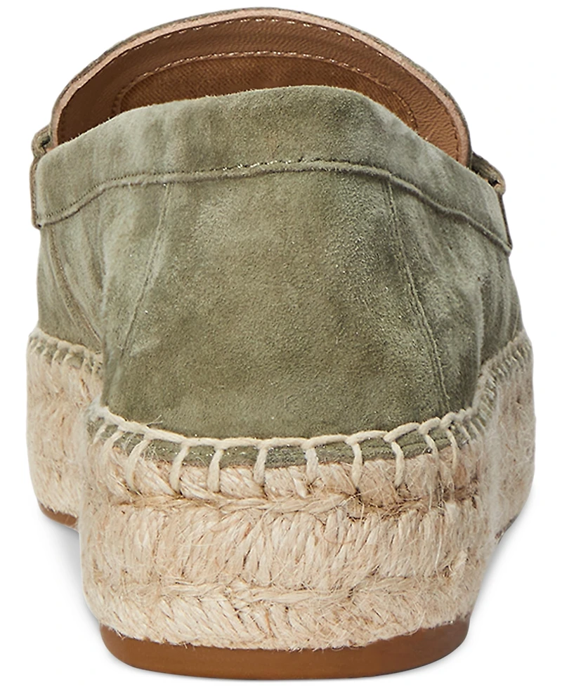 Lauren Ralph Women's Luize Espadrille Loafer Flats