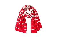 Olsen Pleated Floral Scarf