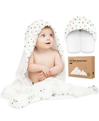 KeaBabies Luxe Baby Hooded Towel, Bath Towels, Beach Towel for Newborn, Kids