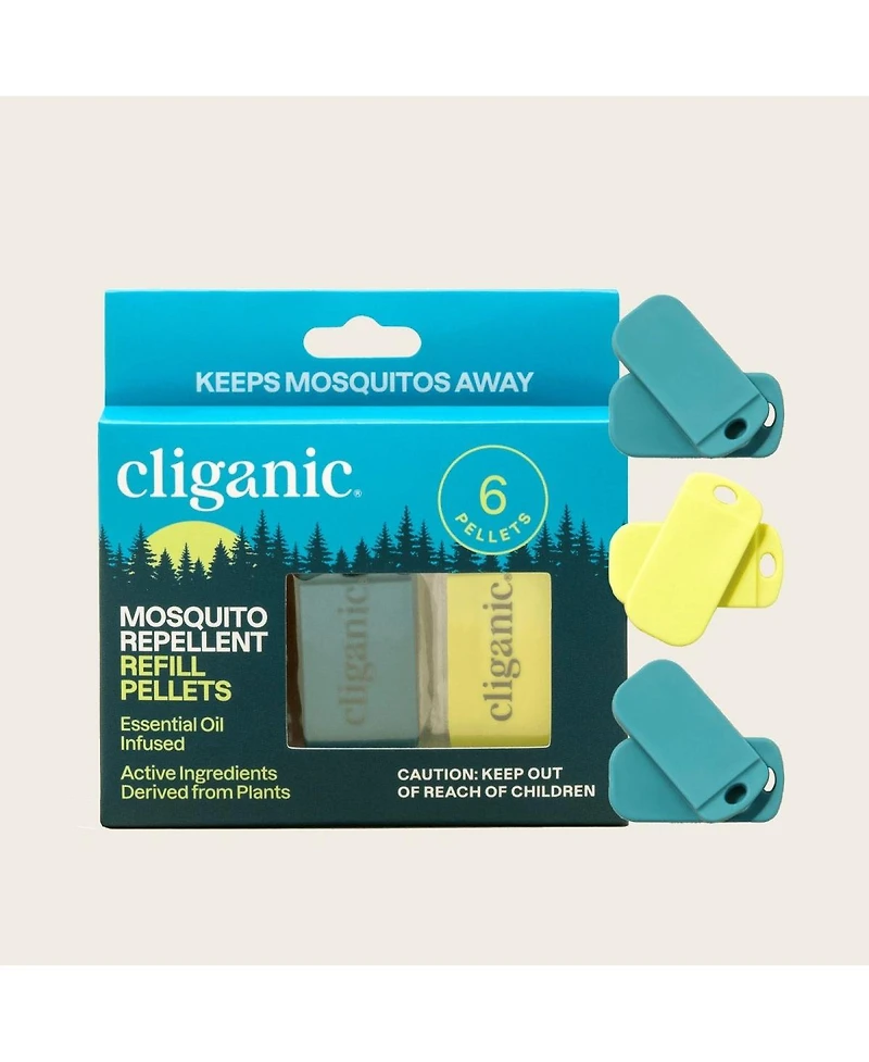 Mosquito Repellent Refillable Wristbands - 2PK & 4 Refills