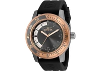 Invicta Men's 35687 Specialty Quartz 3 Hand White, Gunmetal Dial Watch