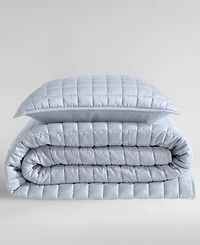 Calvin Klein Tencel Solid Reversible 3-Pc. Quilt Set