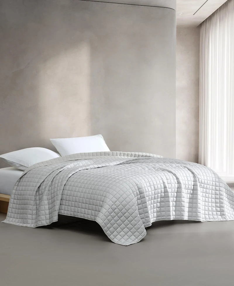 Calvin Klein Tencel Solid Reversible 3-Pc. Quilt Set