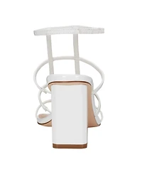 Marc Fisher Women's Norene Caged Block Heel Sandals