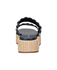 Marc Fisher Women's Pelma Double Band Flatform Sandals