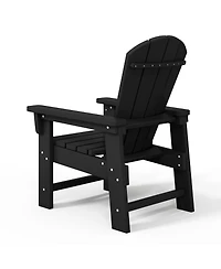 Kids Outdoor Hdpe Adirondack Plastic Patio Chair