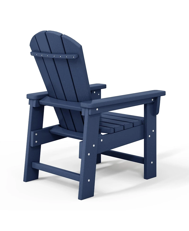 Kids Outdoor Hdpe Adirondack Plastic Patio Chair