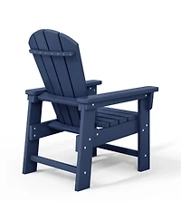 Kids Outdoor Hdpe Adirondack Plastic Patio Chair