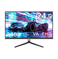 Z-edge 24.5 inch 1080P 1920 x 1080 240 Hz 1 ms Flat Panel Gaming Monitor, FreeSync, 350cd/m², Hdmi x 2, Dp x 1, Support Wall Mount