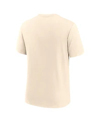 Nike Men's Cream Penn State Nittany Lions Vault Logo Tri-Blend T-Shirt