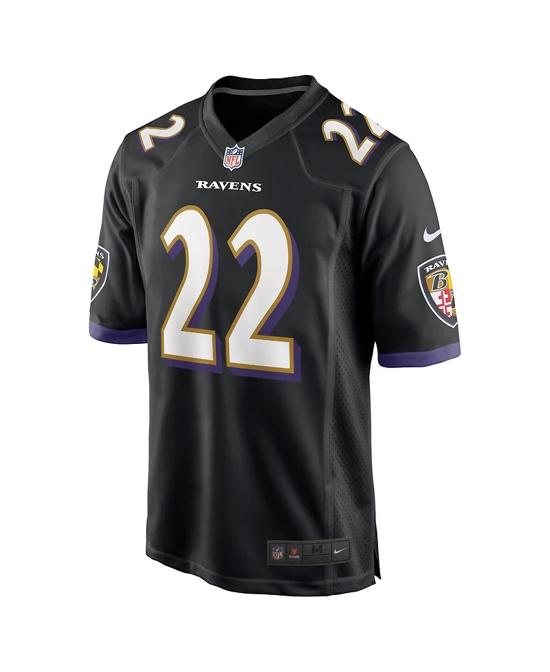 Nike Men's Derrick Henry Black Baltimore Ravens Alternate Game Jersey