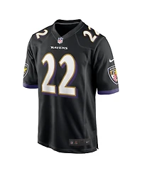 Nike Men's Derrick Henry Black Baltimore Ravens Alternate Game Jersey