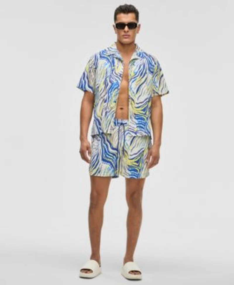 Mode Of One Mens Retro Wave Shirt Shorts Exclusively At Macys