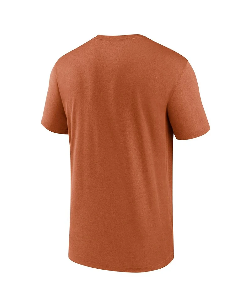 Nike Men's Texas Orange Longhorns Legend Basketball Icon Performance T-Shirt