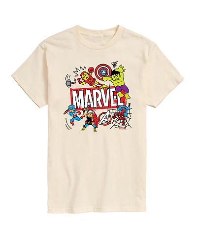 Airwaves Men's The Avengers Short Sleeve T-Shirt