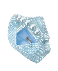 Nina Large Beaded Handle Hobo Bag