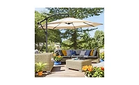 Outdoor Beach Umbrella – Portable Shade for Sun Protection at the Beach, Picnic, or Patio