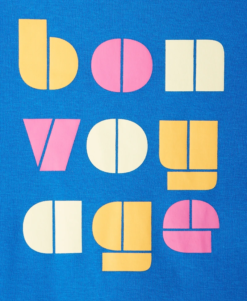 Epic Threads Little & Big Girls Bon Voyage Baby T-Shirt