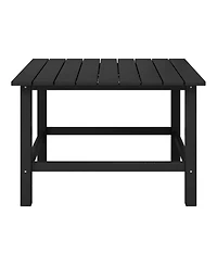 Kids Outdoor Patio Furniture Hdpe 30" Wide Square Dining Table