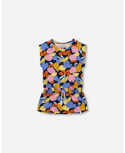 Deux par Toddler Girls Printed Tunic Top Multicolored - Toddler|Child