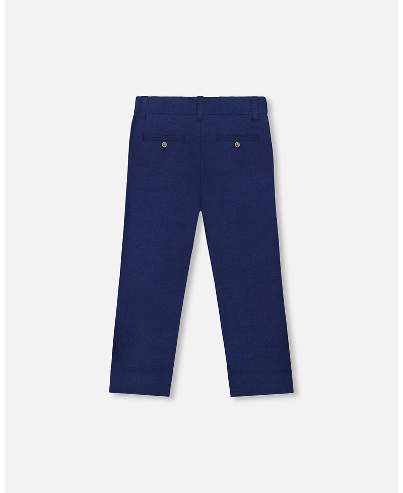 Deux par Toddler Boys Slant Pocket Pants Navy Blue - Toddler|Child