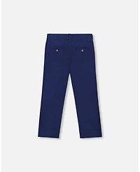 Deux par Toddler Boys Slant Pocket Pants Navy Blue - Toddler|Child