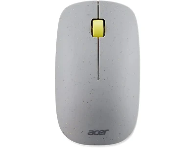 acer Vero 3 Button Mouse | 2.4GHz Wireless | 1200DPI | Made with Post-Consumer Recycled (Pcr) Material | Certified Works with Chromebook | Gray