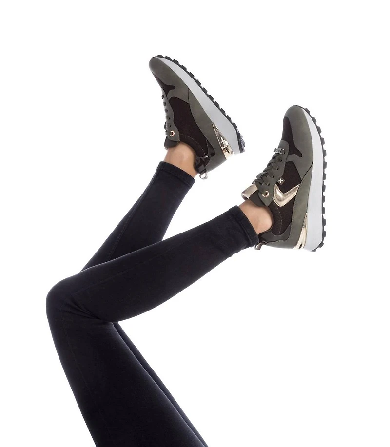 Women's Lace-Up Sneakers By Xti