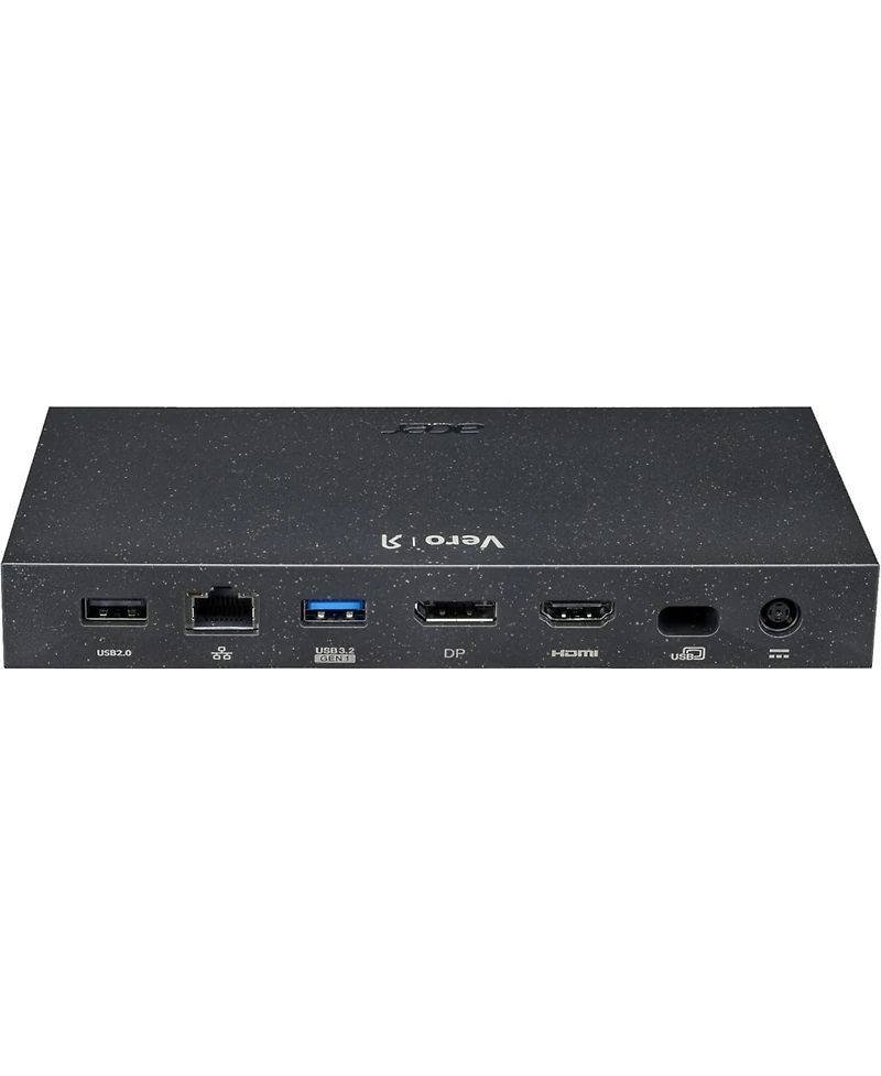 acer Vero Mst Dock M32 | 1 x Usb 3.1 Gen1 Type C Data Only Port | 1 x Hdmi Port | 1 x Display Port | 2 x Usb 3.1 Gen 1 Ports | 1 x Usb 2.0 Port | Ethe