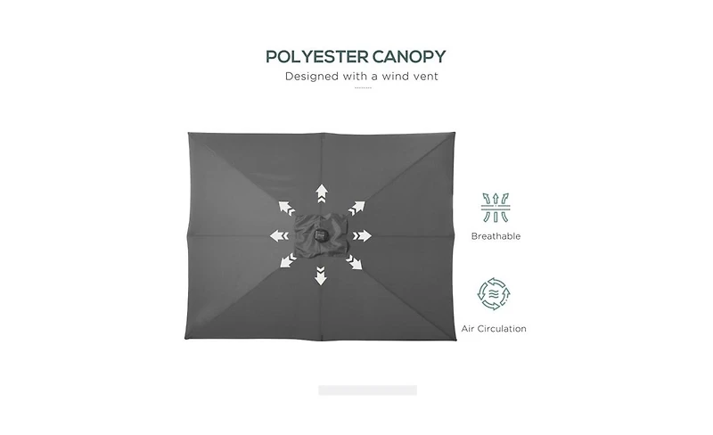 Large Outdoor Beach Umbrella for Sun Protection and Beach Shade