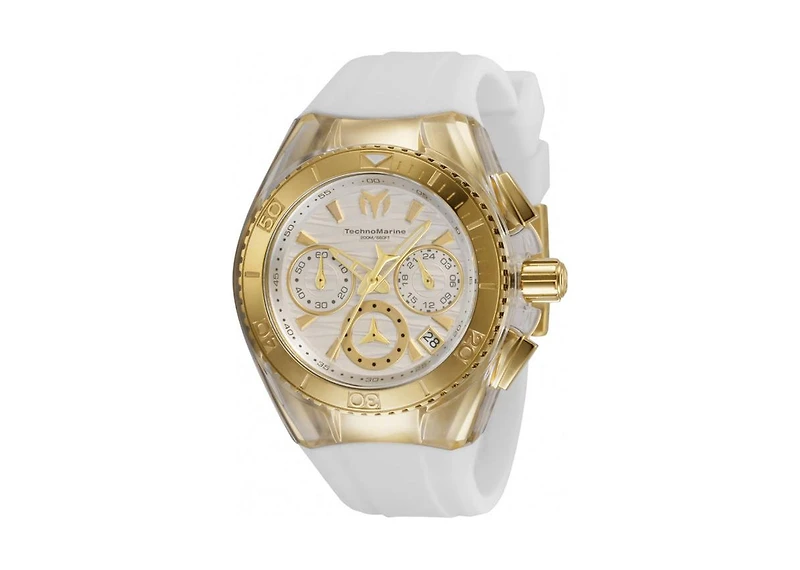 Tm-120035 Technomarine Cruise Quartz Chronograph Silver Dial Watch