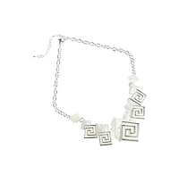 Party Statement Necklace & Stud Earrings