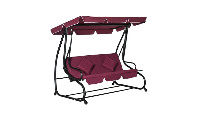 Outdoor Patio Swing Chair Comfortable Hanging Chair for Relaxation in Garden or Backyard