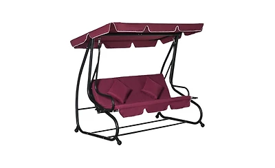 Outdoor Patio Swing Chair Comfortable Hanging Chair for Relaxation in Garden or Backyard
