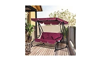 Outdoor Patio Swing Chair Comfortable Hanging Chair for Relaxation in Garden or Backyard