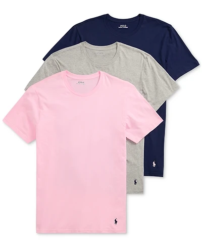 Polo Ralph Lauren Men's 3-Pack Classic Crewneck Undershirts