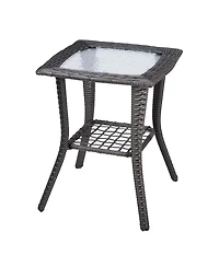 Outdoor Side Table Stylish and Functional for Patio, Garden, or Balcony Use