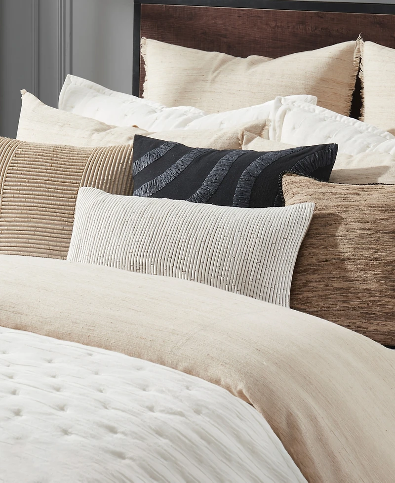 Donna Karan Home Wave Decorative Pillow, 14" x 20"