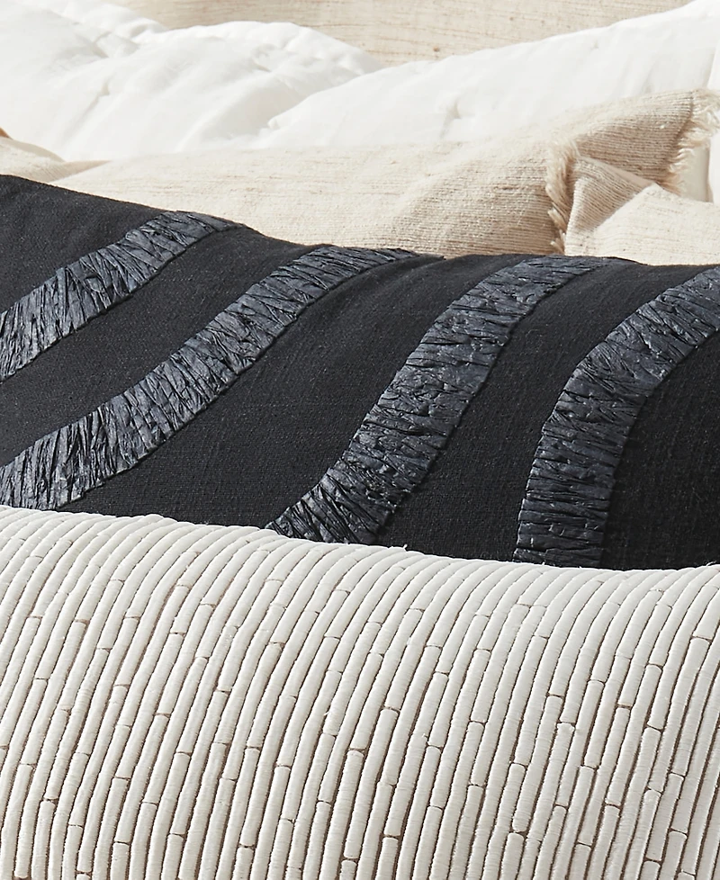 Donna Karan Home Wave Decorative Pillow, 14" x 20"