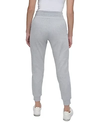 Dkny Sport Women's Logo-Drawstring High-Rise Joggers