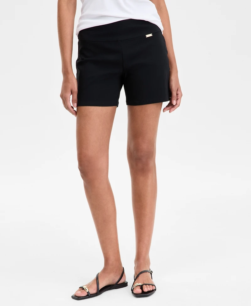 I.n.c. International Concepts Women's Mid Rise Pull-On Shorts, Exclusively at Macy's